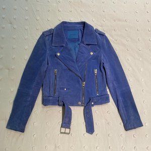 Blank NYC Real Suede Moto Jacket